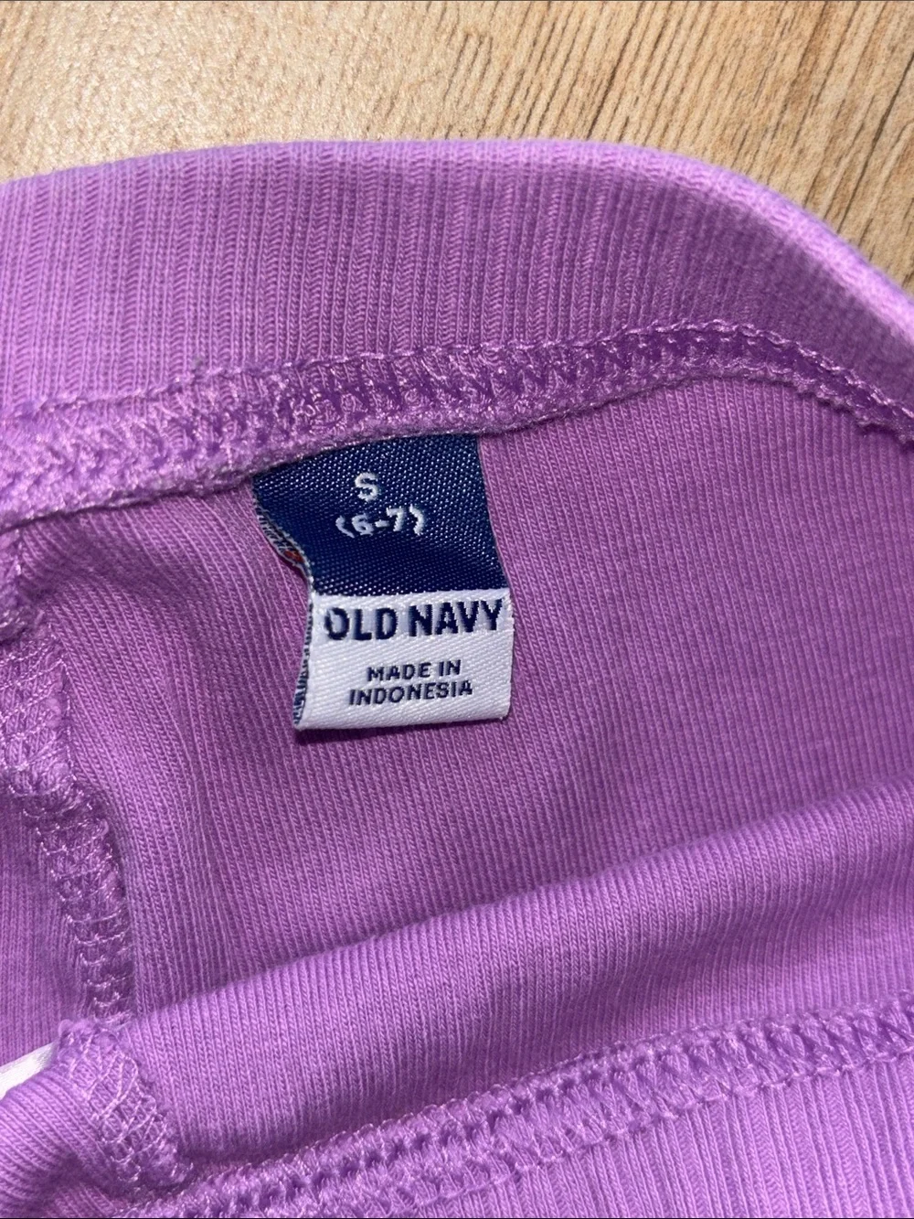 Girl’s bundle (x5) Old Navy Leggings - Puprle, Navy, Black, Gray size small 6/7